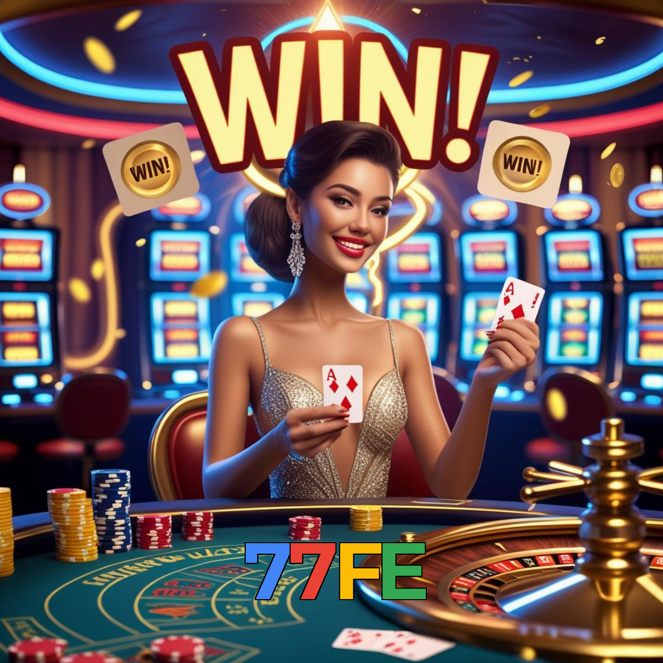 77FE:Gire nas slots e conquiste vitórias extraordinárias!