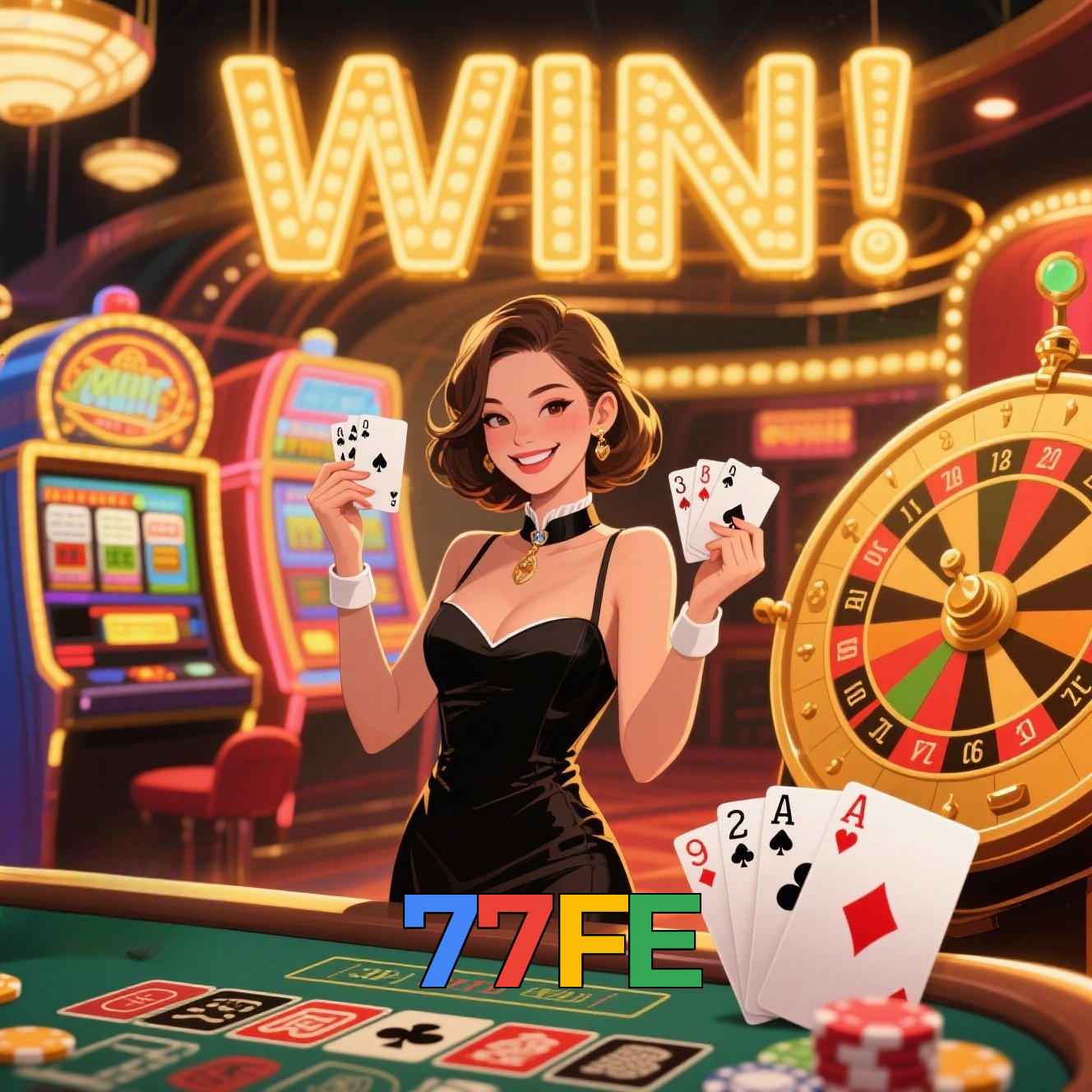 77FE:Aposte no futebol e conquiste vitórias épicas com blackjack e poker!