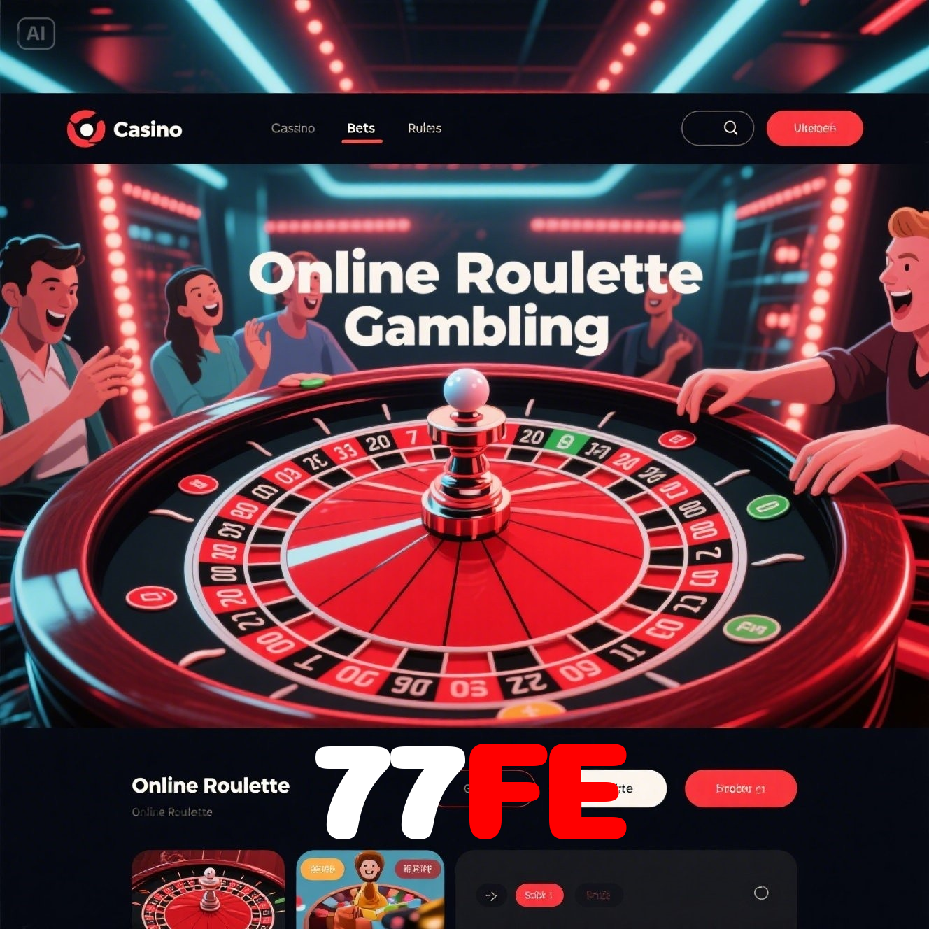 77FE：Aposte no seu time e jogue roleta no cassino mais confiável!