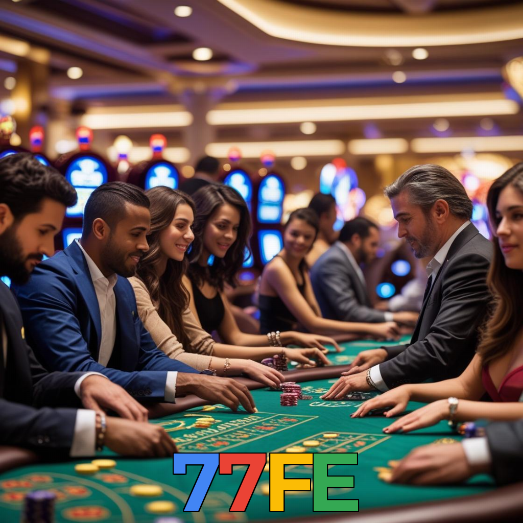 77FE：Cada giro nas slots é uma chance de mudar sua sorte!