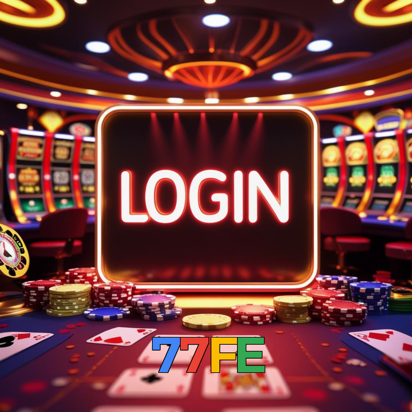 77FE:Mostre sua habilidade nas mesas de poker e vença os adversários!