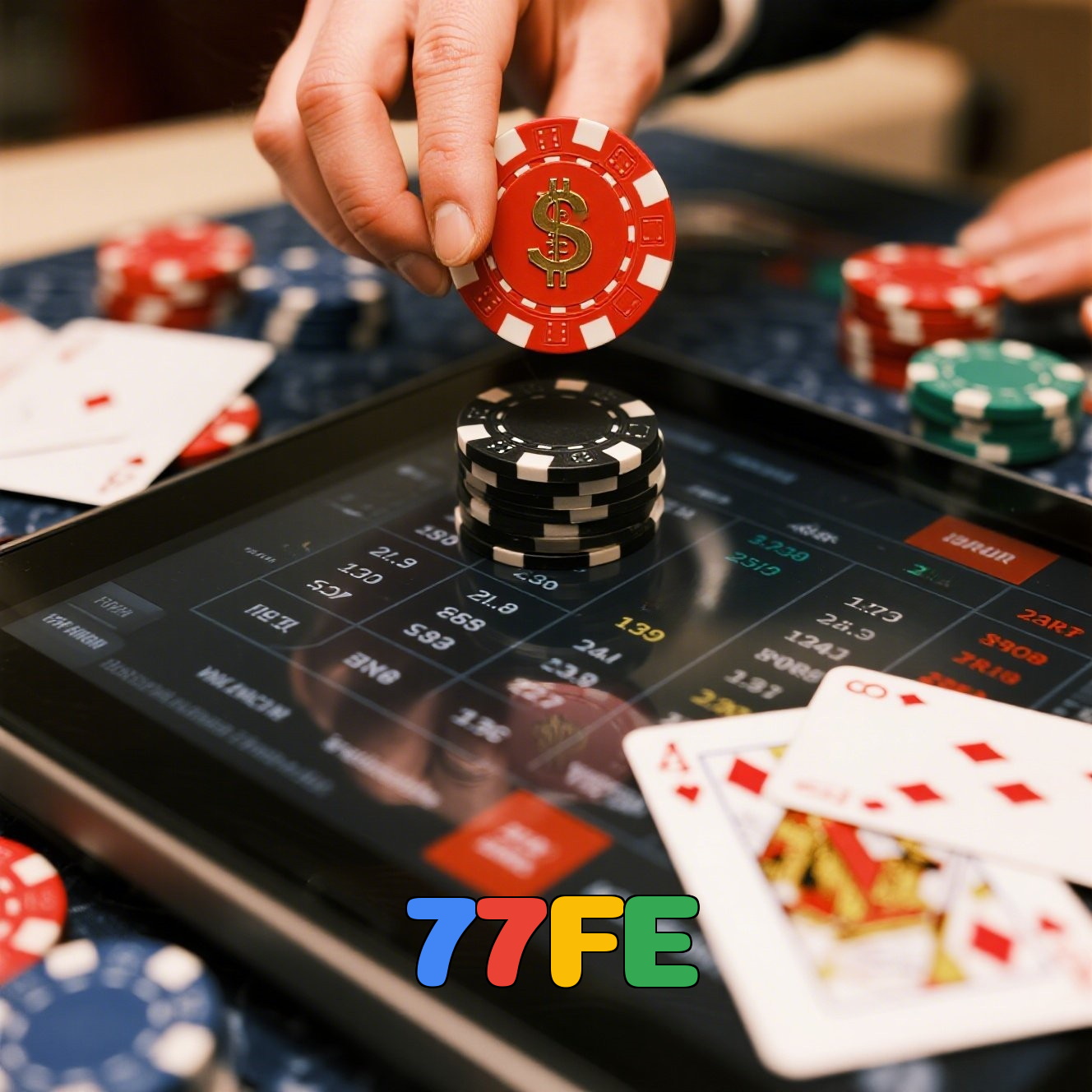 77FE:Ganhe prêmios em jogos de poker e aposte no futebol com grandes odds!
