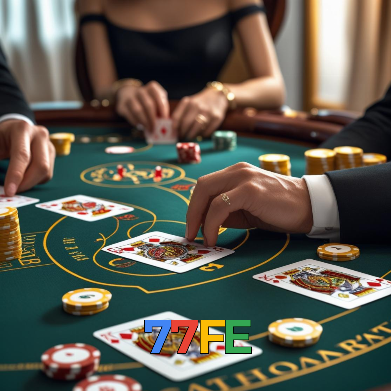 77FE:Vença no poker e mostre que você é um mestre das cartas!